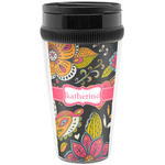 Birds & Butterflies Acrylic Travel Mug without Handle (Personalized)