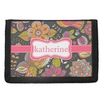 Birds & Butterflies Trifold Wallet (Personalized)