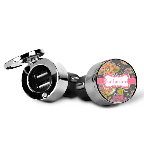 Birds & Butterflies USB Car Charger