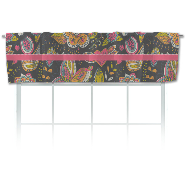 Custom Birds & Butterflies Valance