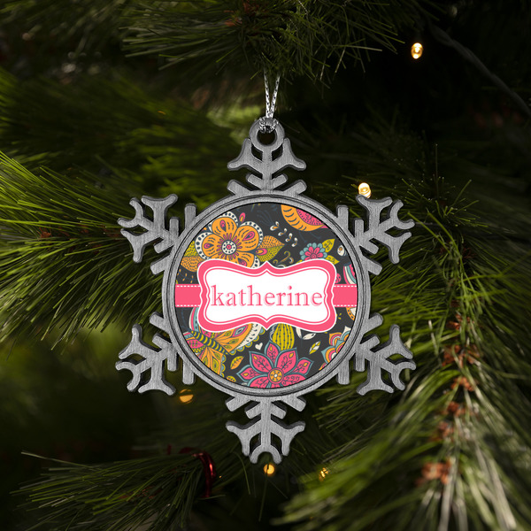 Birds & Butterflies Vintage Snowflake - (LIFESTYLE)