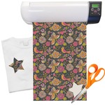 Birds & Butterflies Heat Transfer Vinyl Sheet (12"x18")