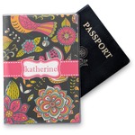 Birds & Butterflies Vinyl Passport Holder (Personalized)