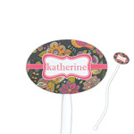 Birds & Butterflies Oval Plastic Stir Sticks (Personalized)