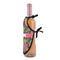 Birds & Butterflies Wine Bottle Apron - DETAIL WITH CLIP ON NECK