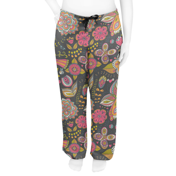 Birds & Butterflies Women's Pj on model - Front