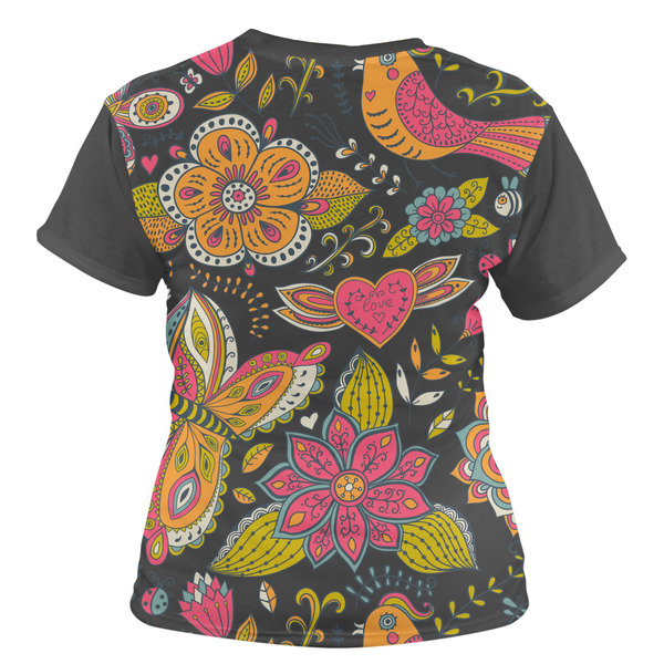 Birds & Butterflies Women's T-shirt Back