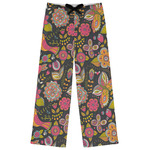 Birds & Butterflies Womens Pajama Pants - S
