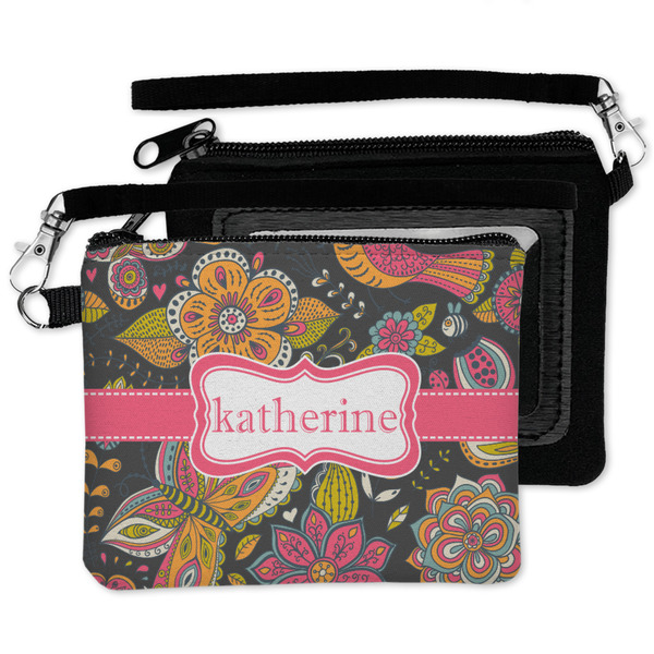 Birds & Butterflies Wristlet ID Cases - MAIN