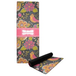 Birds & Butterflies Yoga Mat (Personalized)