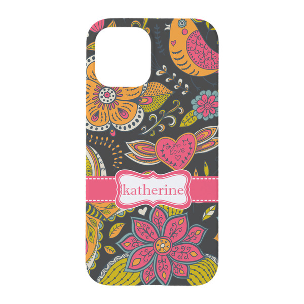 Birds & Butterflies iPhone 15 Pro Case - Back