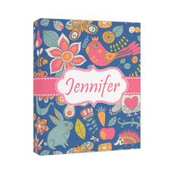 Owl & Hedgehog Canvas Print - 11x14 (Personalized)