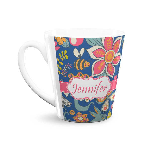 Owl & Hedgehog 12 Oz Latte Mug - Front