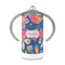 Owl & Hedgehog 12 oz Stainless Steel Sippy Cups - FRONT