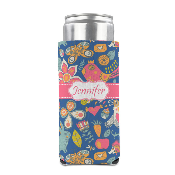 Owl & Hedgehog 12oz Tall Can Sleeve - FRONT (on can)