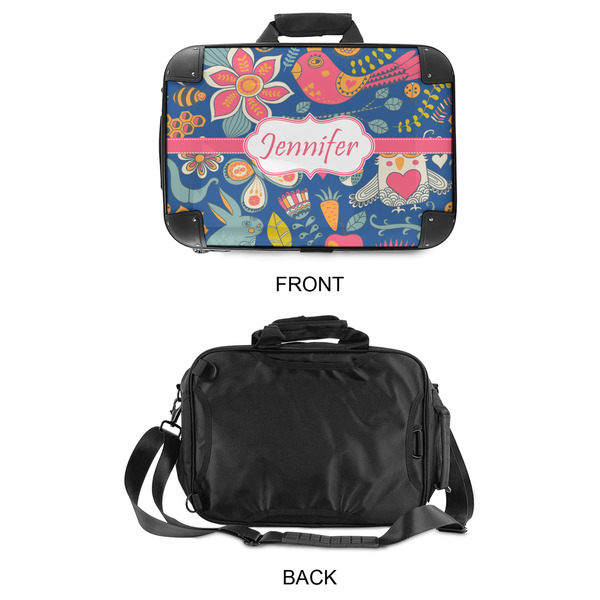 Owl & Hedgehog 15" Hard Shell Briefcase - APPROVAL