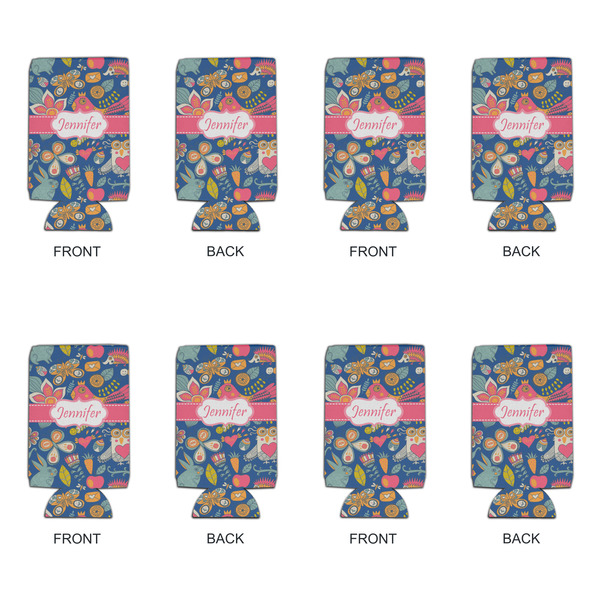 Owl & Hedgehog 16oz Can Sleeve - Set of 4 - APPROVAL