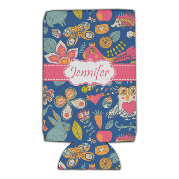 Owl & Hedgehog 16oz Can Sleeve - Set of 4 - FRONT