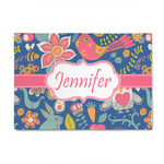 Owl & Hedgehog 4' x 6' Indoor Area Rug (Personalized)