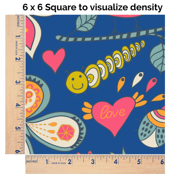 Owl & Hedgehog 6x6 Swatch of Fabric