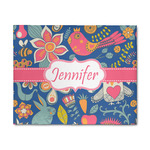 Owl & Hedgehog 8' x 10' Indoor Area Rug (Personalized)