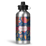 Owl & Hedgehog Water Bottle - Aluminum - 20 oz (Personalized)