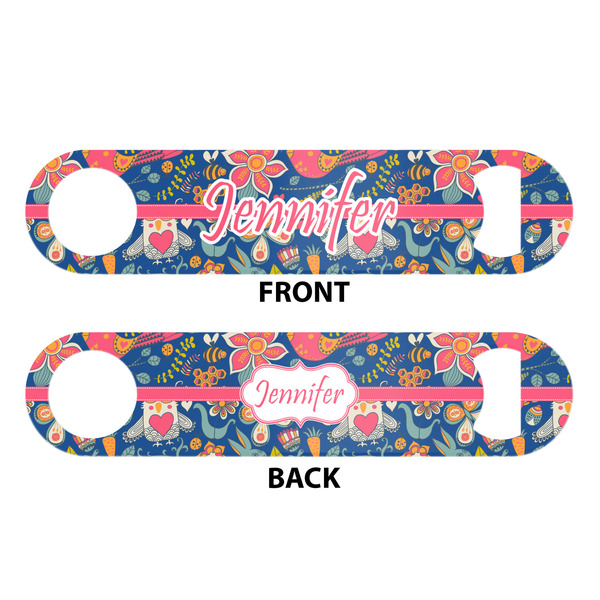 Owl & Hedgehog Bar Bottle Opener - White - Approval