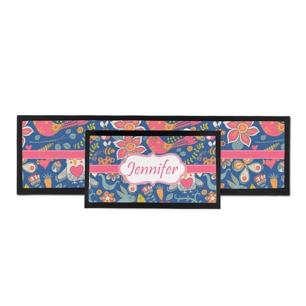 Owl & Hedgehog Bar Mat - Parent Main