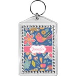 Owl & Hedgehog Bling Keychain (Personalized)