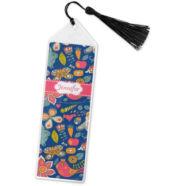 Custom Owl & Hedgehog Book Mark w/Tassel (Personalized)