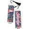 Owl & Hedgehog Bookmark with tassel - Front and Back