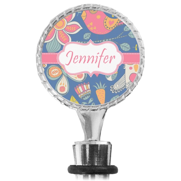 Owl & Hedgehog Bottle Stopper Main View