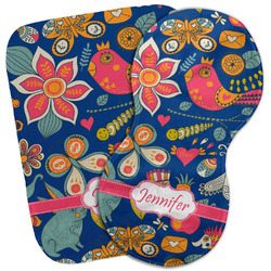 Owl & Hedgehog Burp Cloth (Personalized)