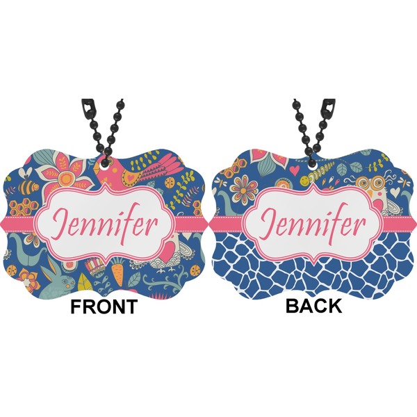 Owl & Hedgehog Car Ornament (Approval)