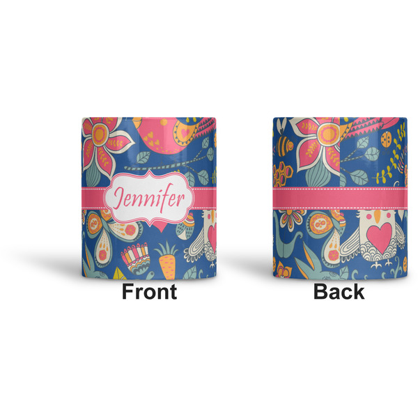 Owl & Hedgehog Ceramic Pen Holder - Apvl