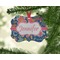 Owl & Hedgehog Christmas Ornament (On Tree)