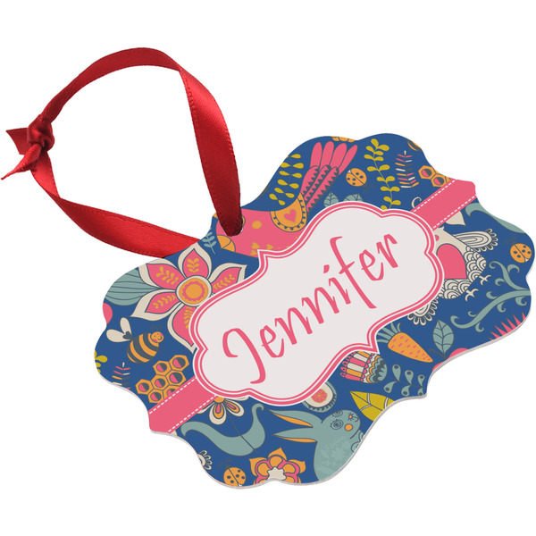 Owl & Hedgehog Christmas Ornament