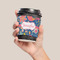 Owl & Hedgehog Coffee Cup Sleeve - LIFESTYLE