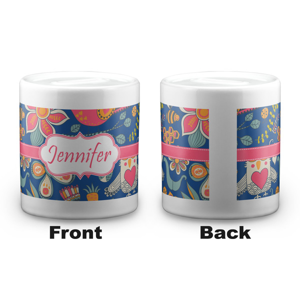 Owl & Hedgehog Coin Bank - Apvl