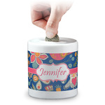 Owl & Hedgehog Coin Bank (Personalized)