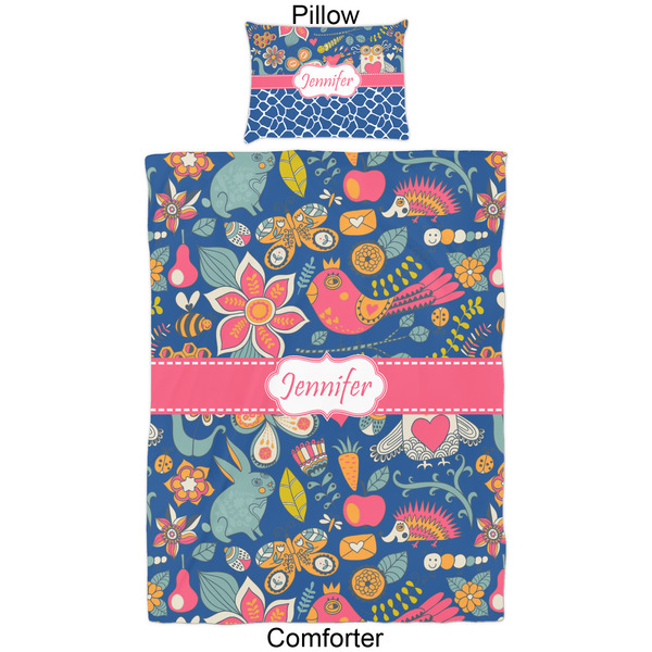 Owl & Hedgehog Comforter Set - Twin - Approval