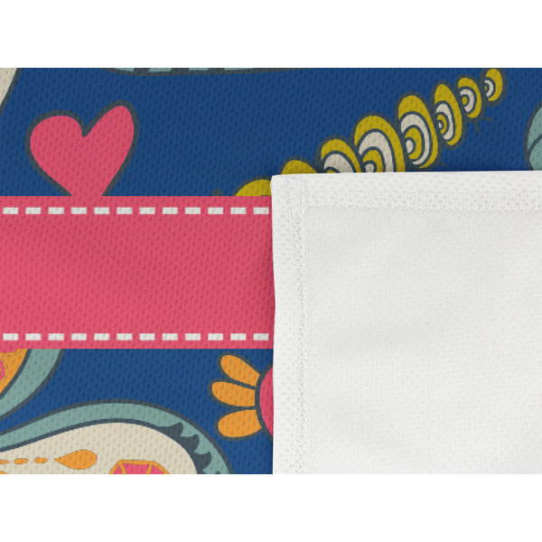 Owl & Hedgehog Cooling Towel- Detail