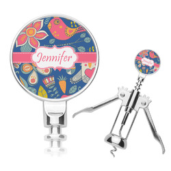 Owl & Hedgehog Corkscrew (Personalized)