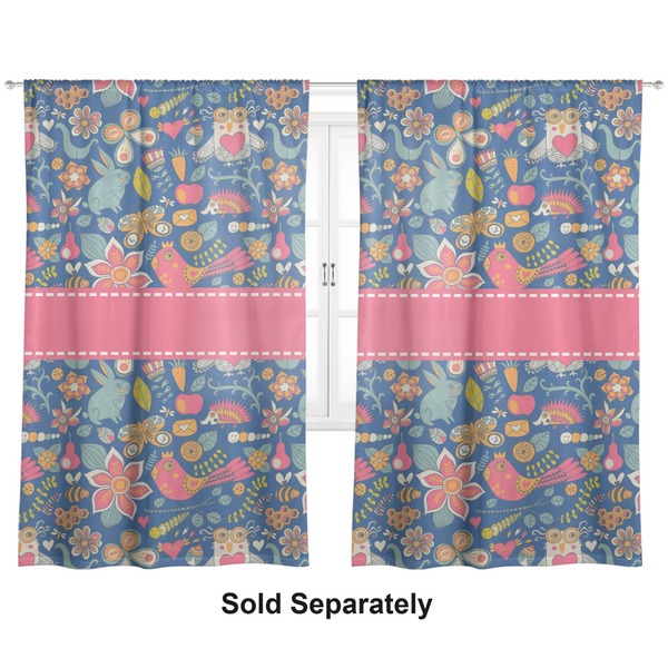 Owl & Hedgehog Curtains