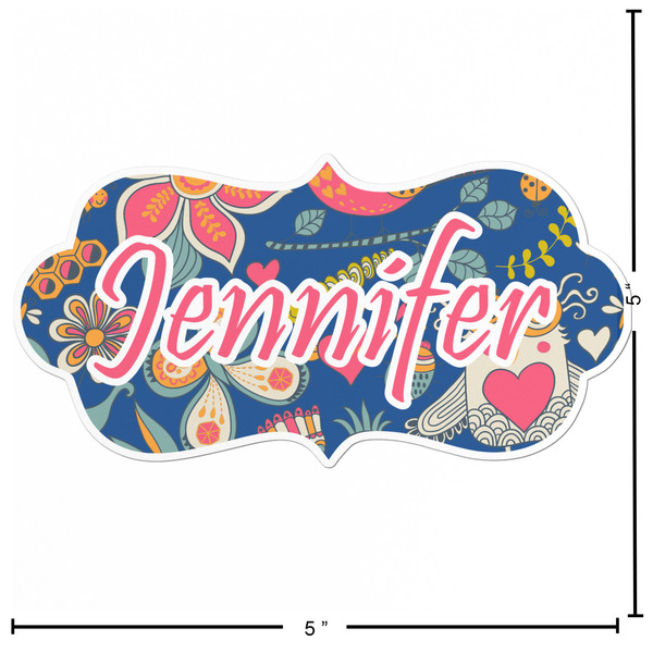 Owl & Hedgehog Custom Shape Iron On Patches - L - APPROVAL