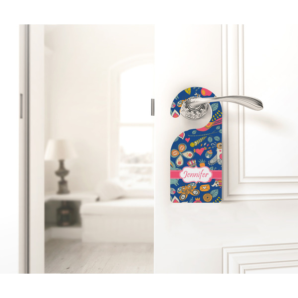 Owl & Hedgehog Door Hanger - LIFESTYLE