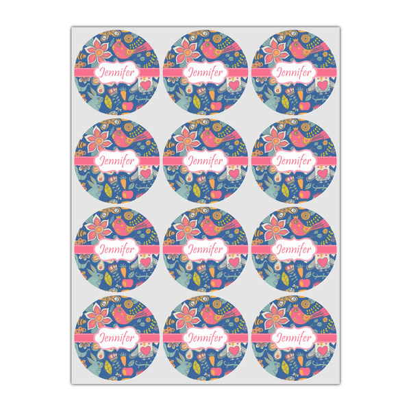 Owl & Hedgehog Drink Topper - Small - Set of 12