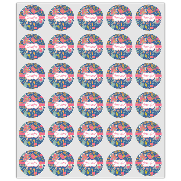 Owl & Hedgehog Drink Topper - XSmall - Set of 30