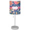 Owl & Hedgehog Drum Lampshade with base included