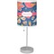 Owl & Hedgehog Lamp with Drum Shade (Personalized)